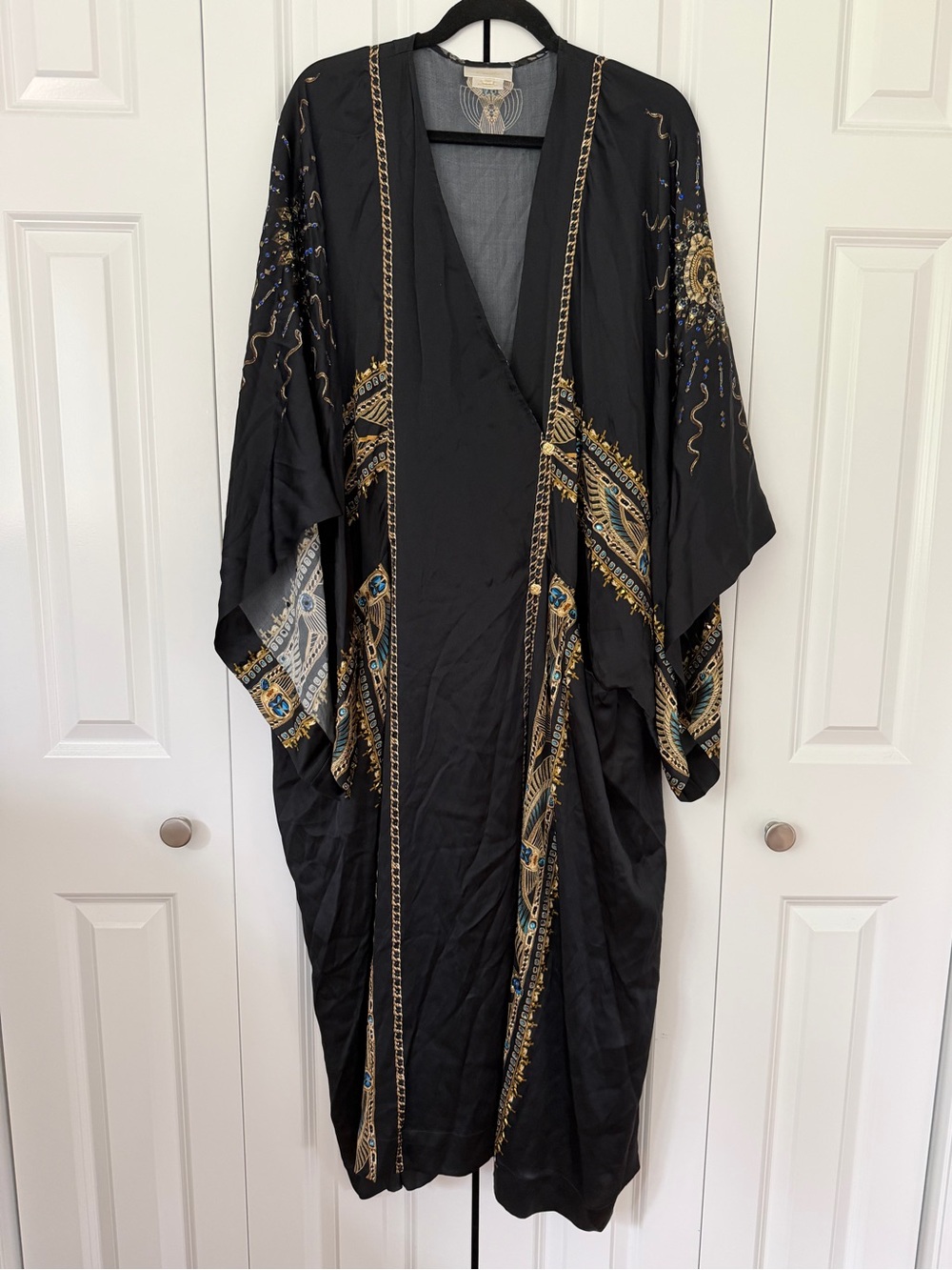 Camilla Silk Kaftan Dress